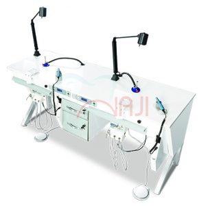 میز آموزشی پری کلینیک دو نفره کوشا فن پارس